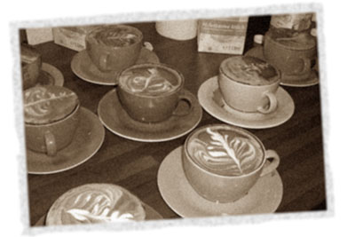 Latte-Art in the very old days